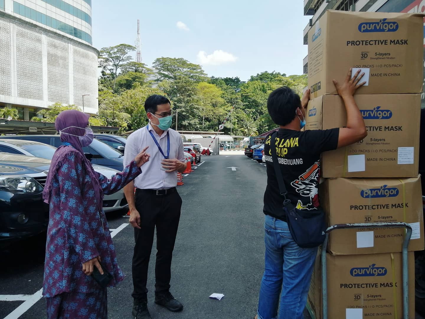 20000 pieces of KN95 masks