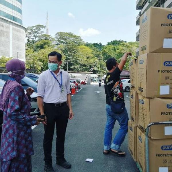 20000 pieces of KN95 masks